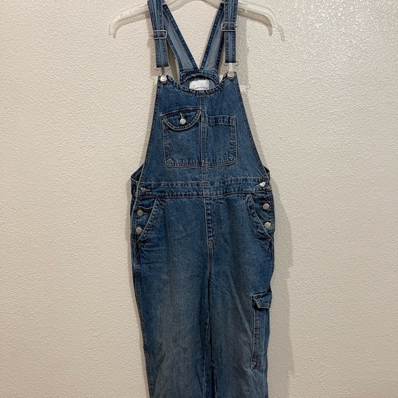 Celebrity Pink Denim - Celebrity Pink Denim Overalls with heart accent buttons